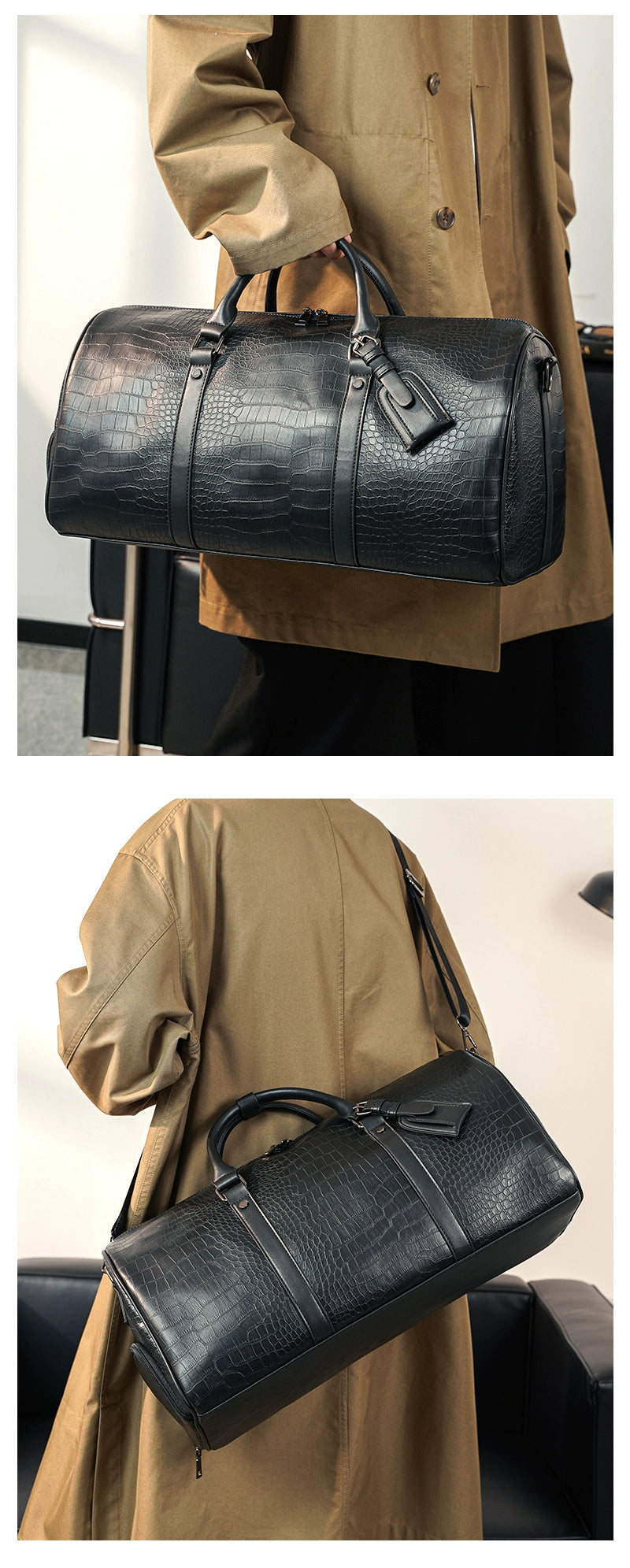 Internet Celebrity Hand-Carrying Short Travel Women's Dry Wet Separation Travel Bag