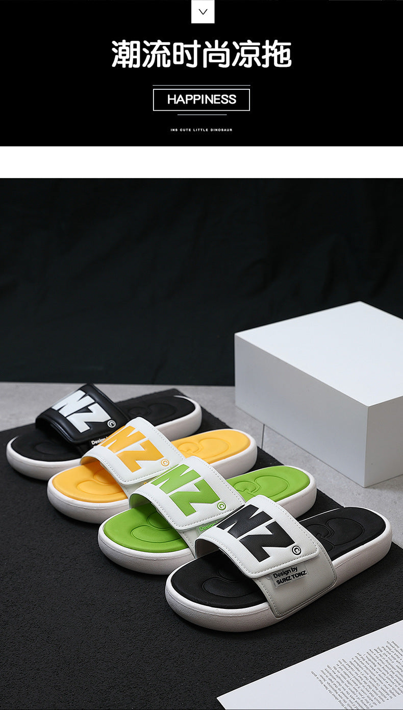 2025 New Fashion Men/Women Summer Slippers Anti-slip  Slippers  Outdoor Beach Flip Flops For Men Household Comfortable Shoes