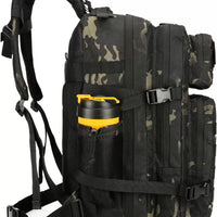 Outdoor 3P Tactical Backpack Multi-Functional with Kettle Bag Large Capacity Outdoor Camping Waterproof Sport Climbing Backpack