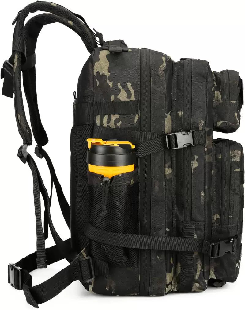 Outdoor 3P Tactical Backpack Multi-Functional with Kettle Bag Large Capacity Outdoor Camping Waterproof Sport Climbing Backpack