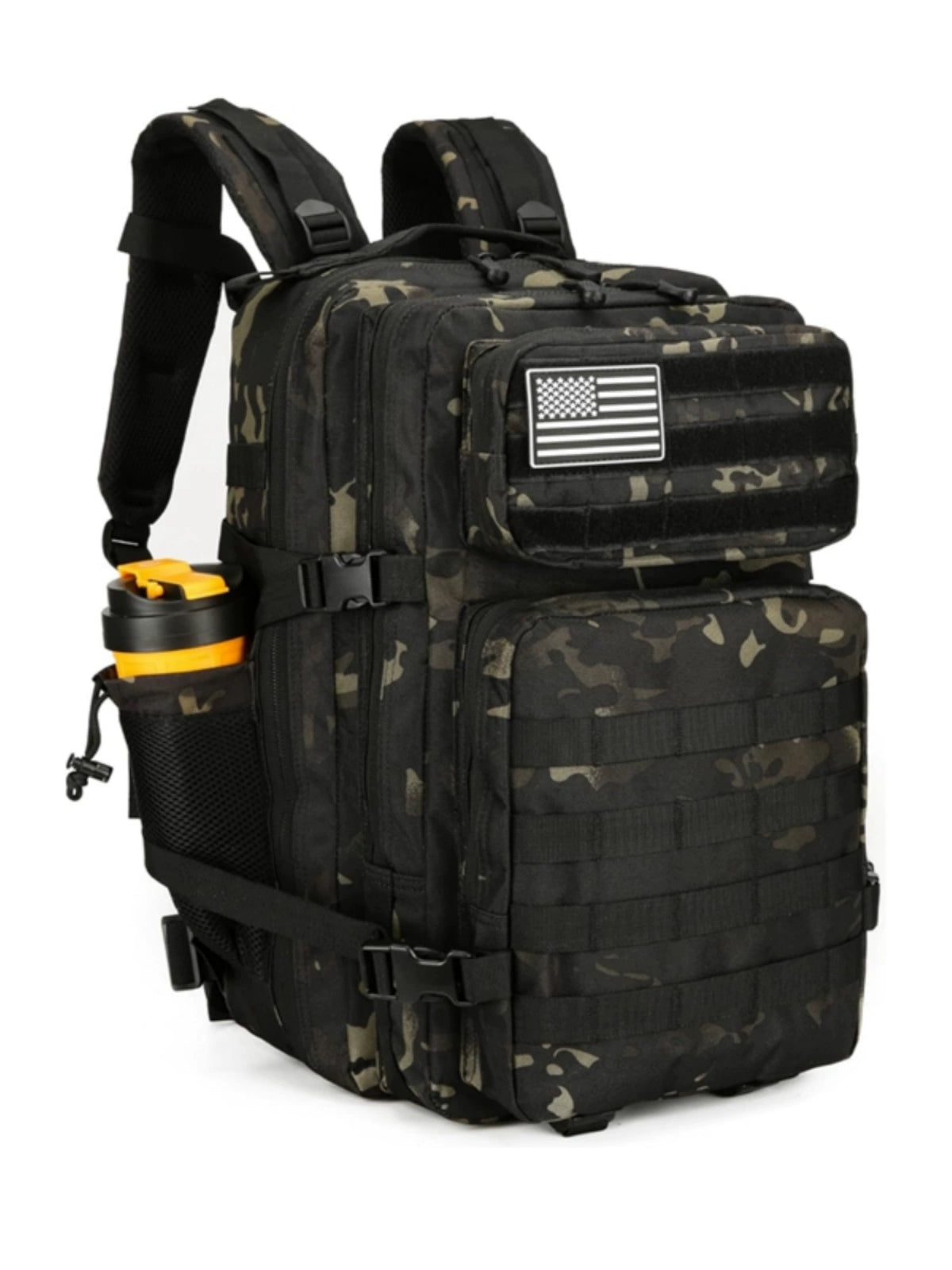 Outdoor 3P Tactical Backpack Multi-Functional with Kettle Bag Large Capacity Outdoor Camping Waterproof Sport Climbing Backpack