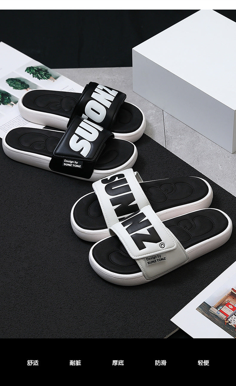 2025 New Fashion Men/Women Summer Slippers Anti-slip  Slippers  Outdoor Beach Flip Flops For Men Household Comfortable Shoes