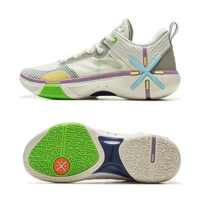 Li-Ning Men's WADE SHADOW 6V2 On Court Basketball Shoes BOOM Cushion Wearable Sport Shoes LiNing Stable Support Sneakers ABPV021