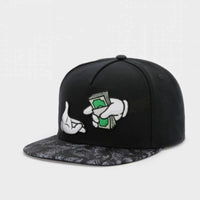 FEI M Fashion PLATED CAP Plaid Adjustable Snapback Cap Outdoor Adult Casual Sports Trucker Hat