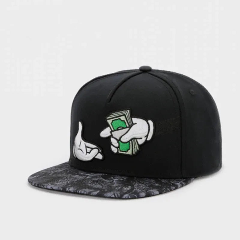 FEI M Fashion PLATED CAP Plaid Adjustable Snapback Cap Outdoor Adult Casual Sports Trucker Hat