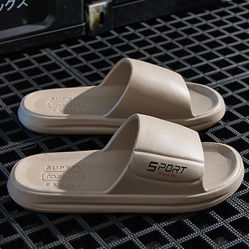Big Size Summer Slippers Men Women EVA Soft Bottom Indoor Home Slides Sandals Light Beach Shoes Male Slippers Flip Flops