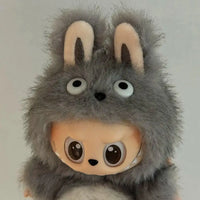 17cm For Labubu Replacement Clothes Plush Cute Totoro Baby Clothes Labubu Doll Pendant Clothes Standing Posture Baby Clothes