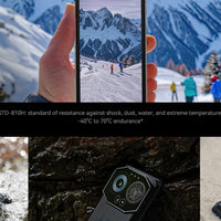 IIIF150 B3C Rugged Smartphone Dual Display 16GB 256GB 50MP Camera 10800mAh Android 14 Ultra-Thin Rugged Phone Global Version