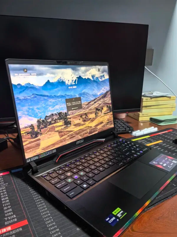 2024 MSI Raider GE68 HX Gaming Laptop 16 Inch 4K UHD 120Hz Mini LED Screen Notebook i9-14900HX 32GB 2TB RTX4080 Netbook Computer