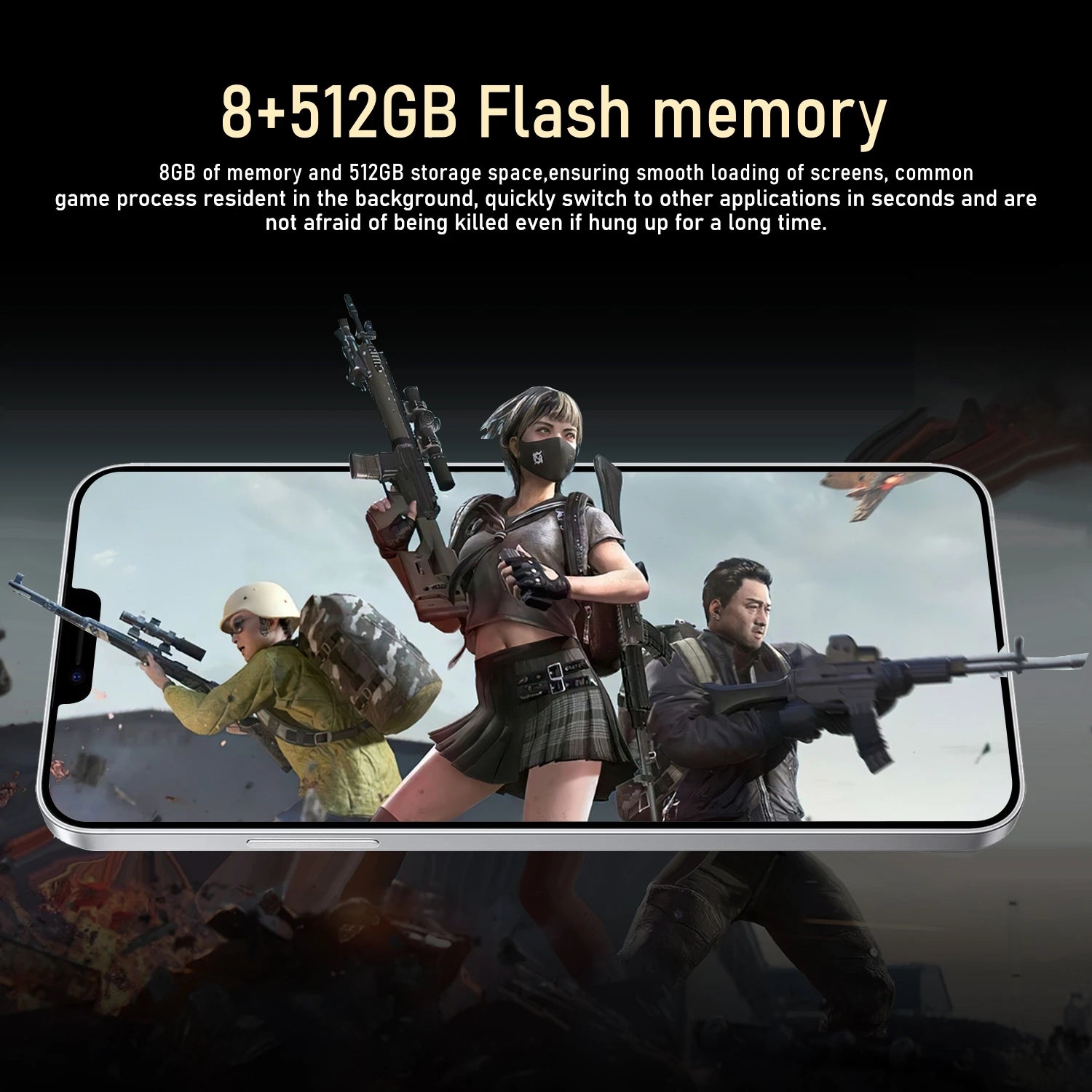 Global Vision X7 Pro Ultra Smartphone 5G Android 8GB RAM 512GB ROM 6.26 Inch Phone 2280x1080HD 24+48MP 4 5G Network Mobile Phone