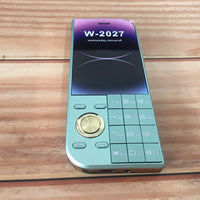 2025 New Push Button Mobile Phone 2.8' Three SIM 3SIM Bluetooth Flashlight MP3 Wireless FM Camera Vibration BigHorn CellPhone