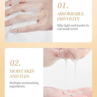 10pcs SADOER Collagen Anti Wrinkle Face Mask Moisturizing Anti aging Repair Brightening Facial Masks Skin Care