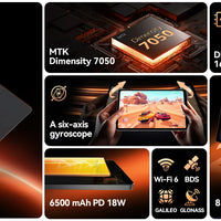 Headwolf FPad7Pro SIM 4G LTE Gaming Tablet 8.4" 2.5K FHD Display Screen 16GB 512GB MTK 7050 CPU,8MP/16MP Camera, WiFi 6 tablet