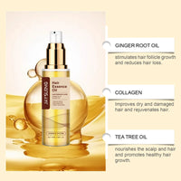 Hair Care Essence Improve Breakage Dryness Remove Split Ends Enhance Luster Deeply Nourishing Scalp Smoothing Natural Hair Oil
