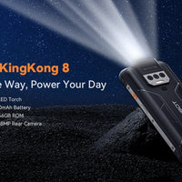 IP68 Waterproof Rugged Smartphone Android 13, Cubot KingKong 8, Octa-core, 12GB RAM(6+6GB), 256GB ROM, 10600mAh, 48MP Camera,NFC