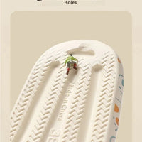 Anti-Odor Men's Slippers Summer Bathroom Couples Indoor Outdoor Wearable Non-Slip Durable Cold Slippers Women's Slippers