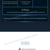 【Russia Stock】REDMI Book Pro 16 2025 Intel Arc Graphics Ultra5-225H 32GB+1TB 16inch 2.5K 120Hz Screen