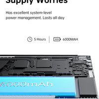 ACEMAGIC Laptop 17.3” FHD Laptop Intel Alder Lake N97 16GB RAM 512GB SSD Windows 11 Pro Notebook 180° Flip Computer Wifi5 BT5.0