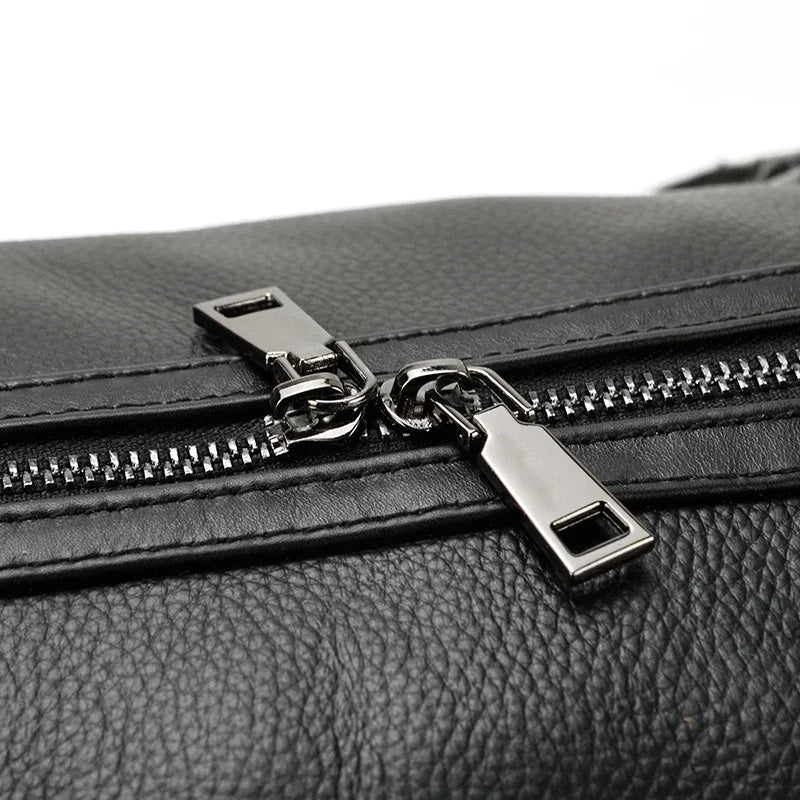 Luxury Genuine Leather Men Women Travel Bag Cow Leather Carry On Luggage Bag Travel Shoulder Bag Male Female Weekend Duffle Bag