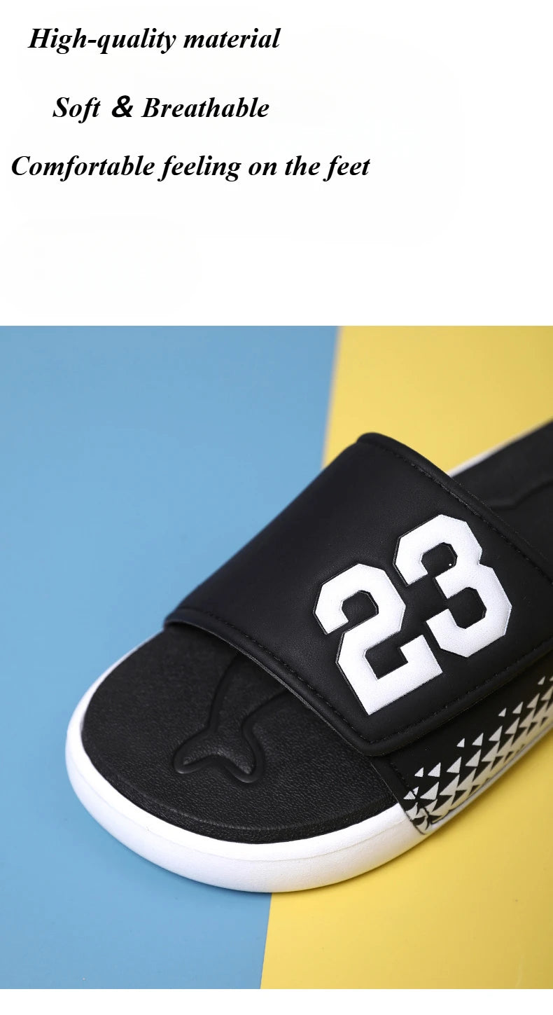 EVA Summer Men's Slippers Unisex Indoor Soft-Soled Anti-slip Sandals Outdoor Trendy Beach Holiday Sandal Shoes for Men Sandalias