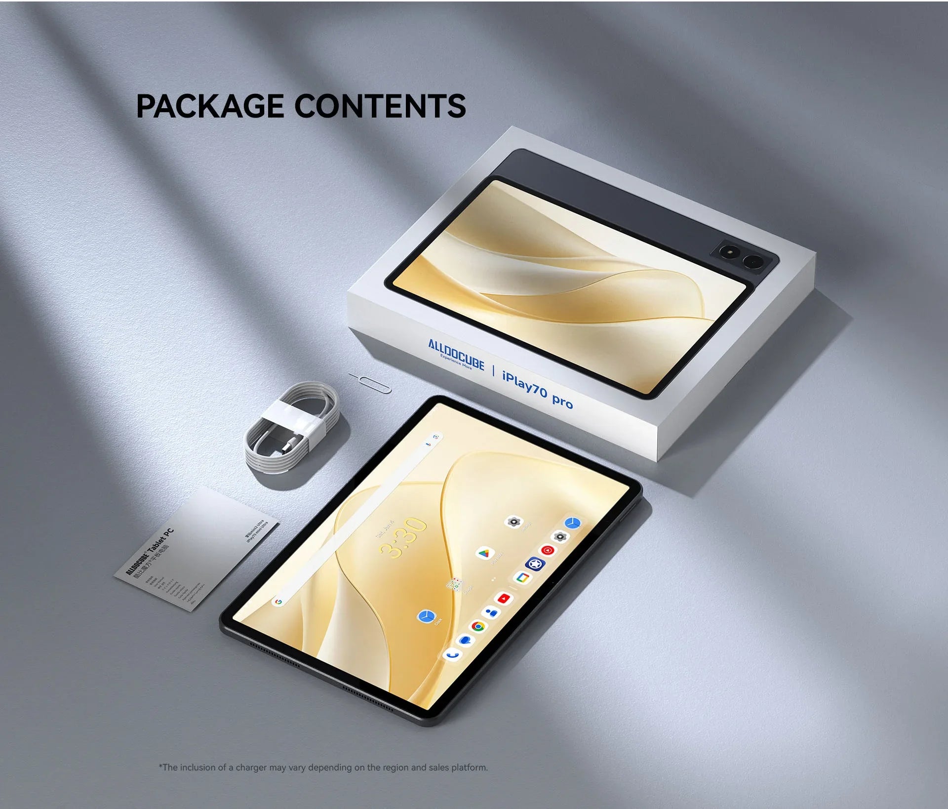 ALLDOCUBE iPlay 70 Pro Tablets 10.95 inch 2.5K 60Hz Display Helio G99 Octa 6GB+10GB RAM 256GB ROM Tablet PC 4G LET WiFi 7000mAh