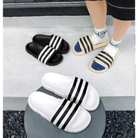 2025 Summer Men Fashion Massage Slippers Indoor/Outdoor Sandals Beach Thick Sole Male Slides Summer Non-Slip  Shower Slippers