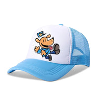 Dog Man Universal Casual Cap Summer Baseball Polyester Hat Adjustable Truck Driver Children Cartoon Peripheral Item Adult Action