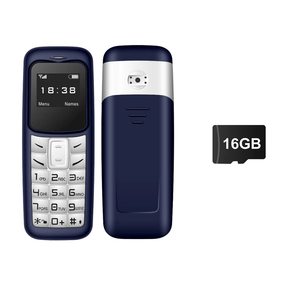 SERVO 2G Small Mobile Phone Bluetooth Dialer Magic Voice Blacklist Low Radiation Bluetooth Headset Mini Cellphone Multilingual