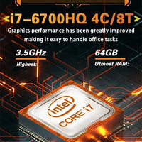 ACEKAMAS 16" Portable Gaming Laptop intel Core i7-6700HQ GTX 1060 IPS Windows 11 Laptops Computer 16GB DDR4 1TB SSD Notebook PC