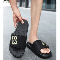 EVA Summer Men's Slippers Unisex Indoor Soft-Soled Anti-slip Sandals Outdoor Trendy Beach Holiday Sandal Shoes for Men Sandalias