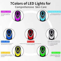 7 Colors Age-R Booster Pro Facial Skin Care Anti Wrinkle Beauty Device EMS Microcurrent Lift Massager Home Use Beauty Skin Care