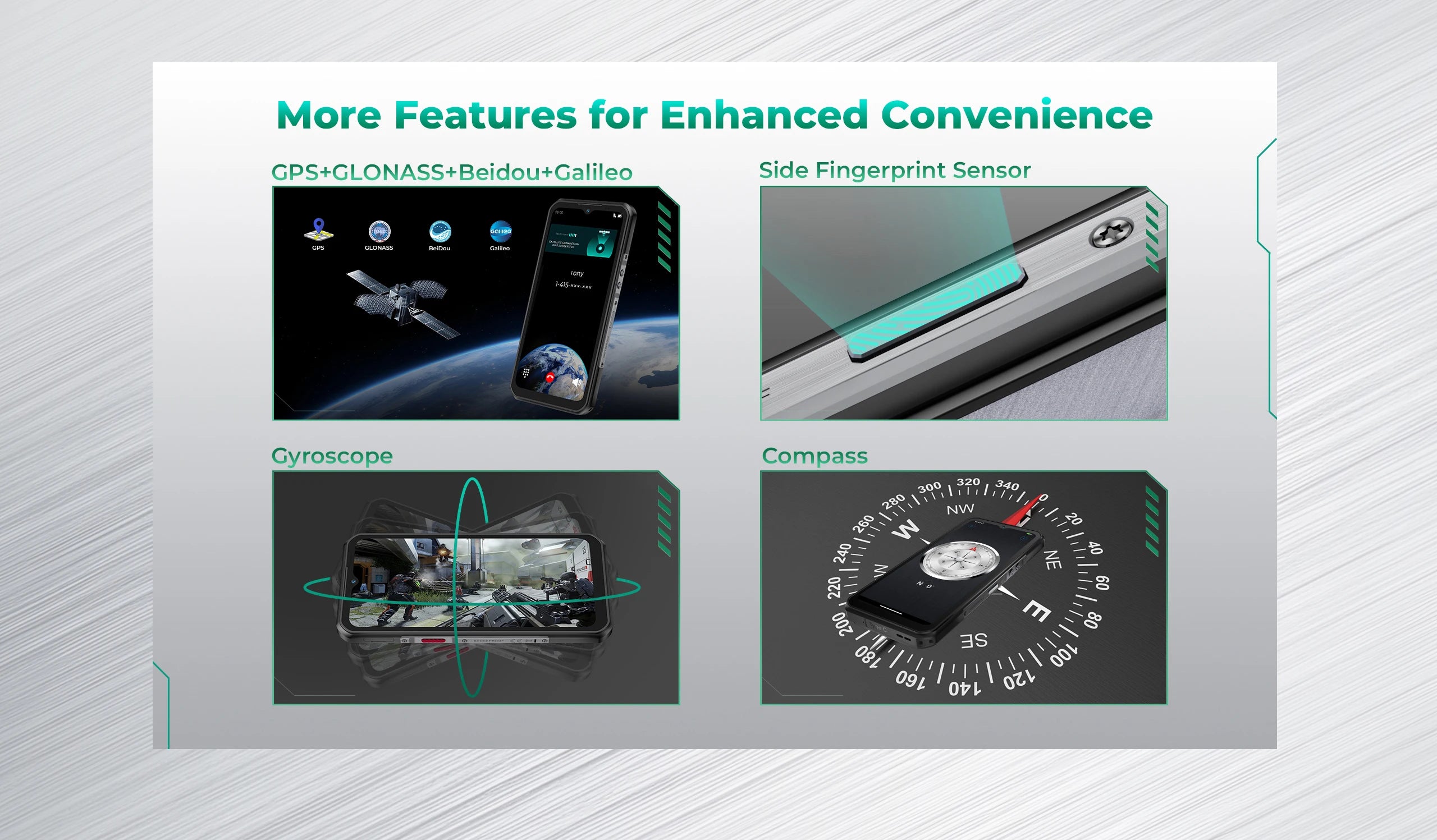 Oukitel WP62 5G Rugged Smartphone 48GB(16+32) +512GB, 6.6" FHD+ 108MP Camera Mobile Phone, 11000mAh 33W, Android 15 Cellphone