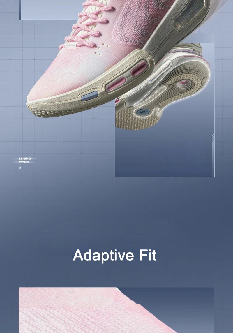 Li-Ning Men's WADE SHADOW 7 On Court Basketball Shoes BOOM Cushion Wearable Anti-slip LiNing Stable Sneakers ABPV011