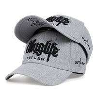 2023 Fashion Fastball CAP Thuglife Embroidery Hiphop Baseball Cap Snapback Hat Adult Outdoor Casual Sun Casual Bone Dropshipping