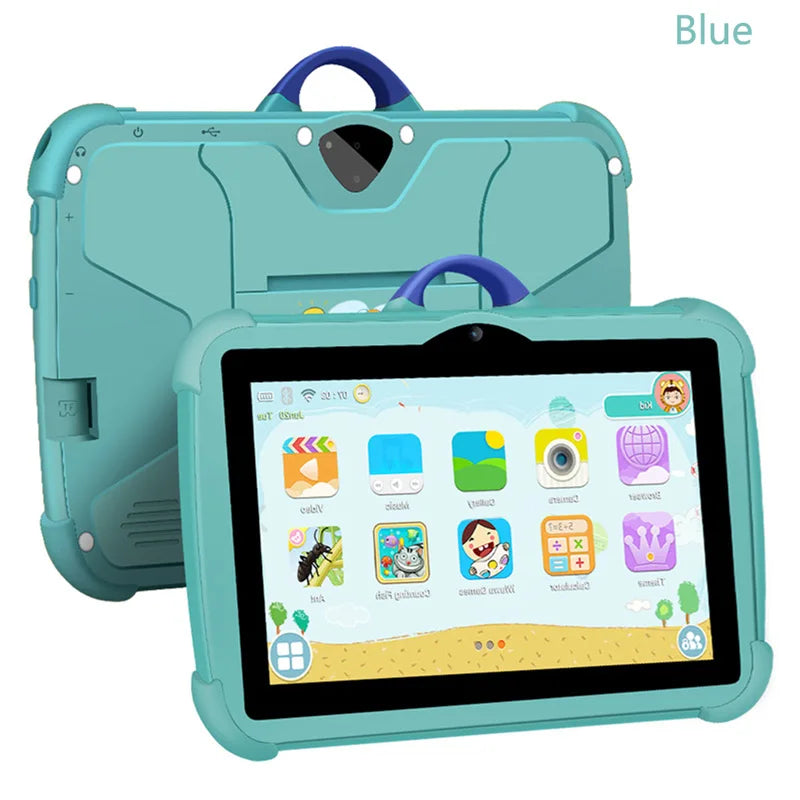 New Google Kids Tablets 7 Inch 5G WiFi Tablet Pc Quad Core 4GB RAM 64GB ROM Cheap for Children Gift Educational Learning 4000mAh