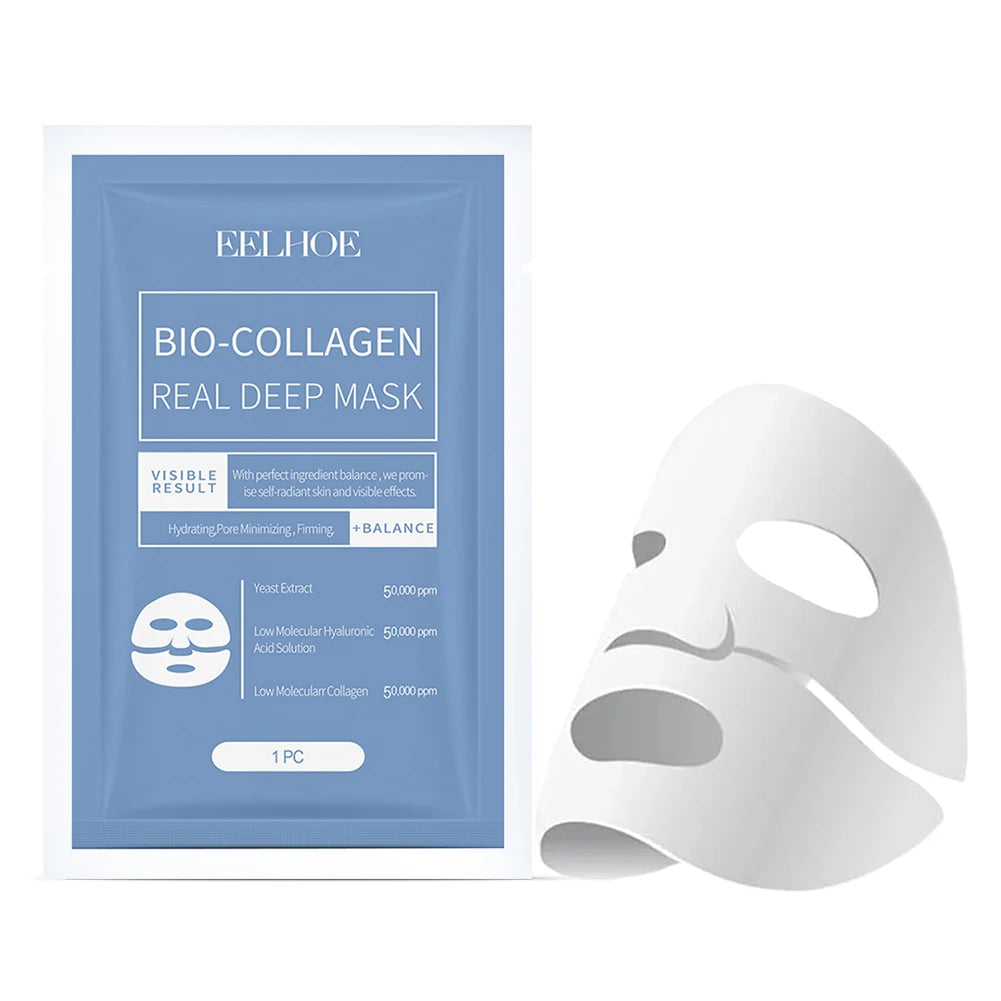 1/3/5/10PCS Bio Collagen Face Mask Anti Wrinkle Fade Face Fine Line Lift Firm Skin Anti-Aging Brighten SkinCare Korean Cosmetics