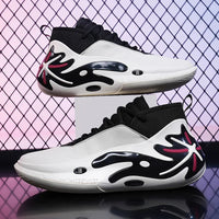 High-quality Men Basketball Shoes for Women Leather Basketball Sneakers Men Outdoor Rubber Anti Slip Sports Training Shoes Male