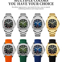 NIBOSI Brand Luxury Mens Watch Waterproof Luminous Digital Design Quartz Watch Casual Belt Date Watches For Men reloj hombre