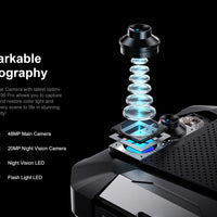 FOSSiBOT F106 PRO 4G Rugged Smartphone Android 14 15GB(8+7GB Extended) 256GB ROM 12000mAh 48MP 30W 6.58 Inch FHD+ Cellphone NFC