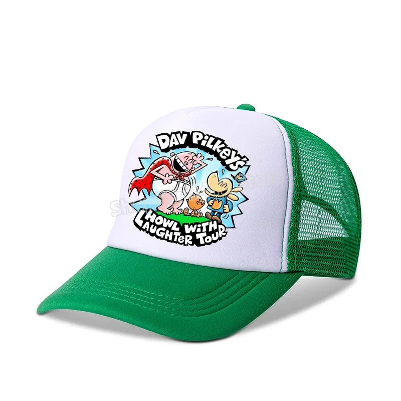 Dog Man Universal Casual Cap Summer Baseball Polyester Hat Adjustable Truck Driver Children Cartoon Peripheral Item Adult Action