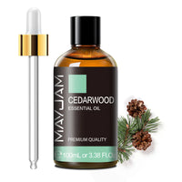 MAYJAM 100ml Pure Essential Oil with Glass Dropper, Aromatherapy Essential Oils Lavender Eucalyptus Rosemary Vanilla Aroma Oil