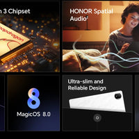 Global Version HONOR MagicPad 2 tablet android 12.3" OLED Screen  Snapdragon 8s Gen 3 CPU 13MP Rear Camera 10050mAh Battery