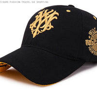 2025 New totem Flame Baseball Cap Men's women's European and American net red Cap Spring and Summer Sun Shading Smbroidered Hat