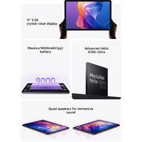 Xiaomi Redmi Pad 2 4GB/128GB 6GB/128GB 8GB/256GB 9000mAh Battery 11" 2.5K WiFi Global Version Tablet PC