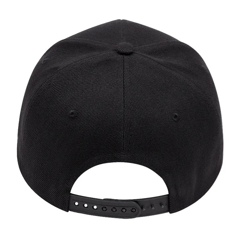 Adjustable Snapback Hat for Men Women Unisex Hip Hop Baseball Cap Flat Bill Brim Dad Hats