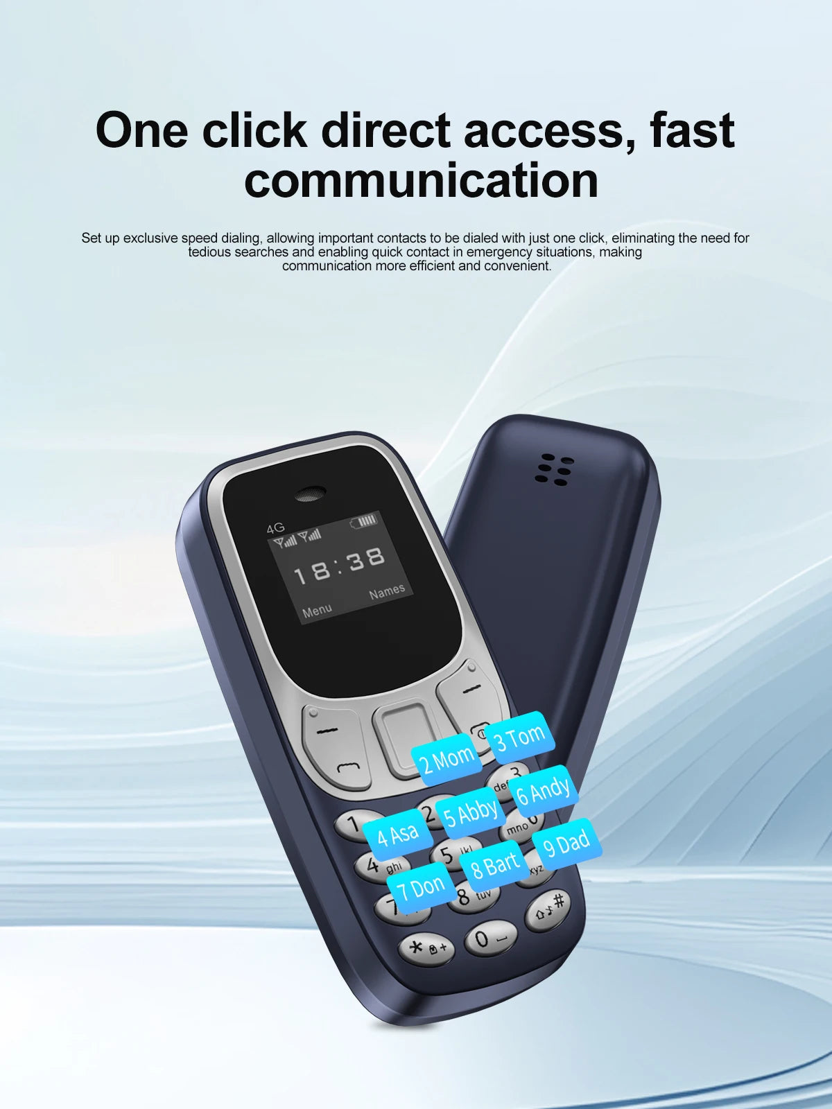 SERVO BM10 4G Mini Button Function Phone Speed Dial Auto Call Recorder Blacklist 2 SIM Small Mobile Phone Multilingual 2025 New