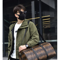 European and American Style Travel Bag Fashionable and Personalized Hand-held Shoulder Short Distance Outdoor Sports and Fitness
