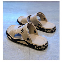 Summer Eva Sandals for Men Fashion Slippers Indoor Lightweight Soft Anti-slip Flats Men's Sandals Outdoor Beach Open-toe Sandals