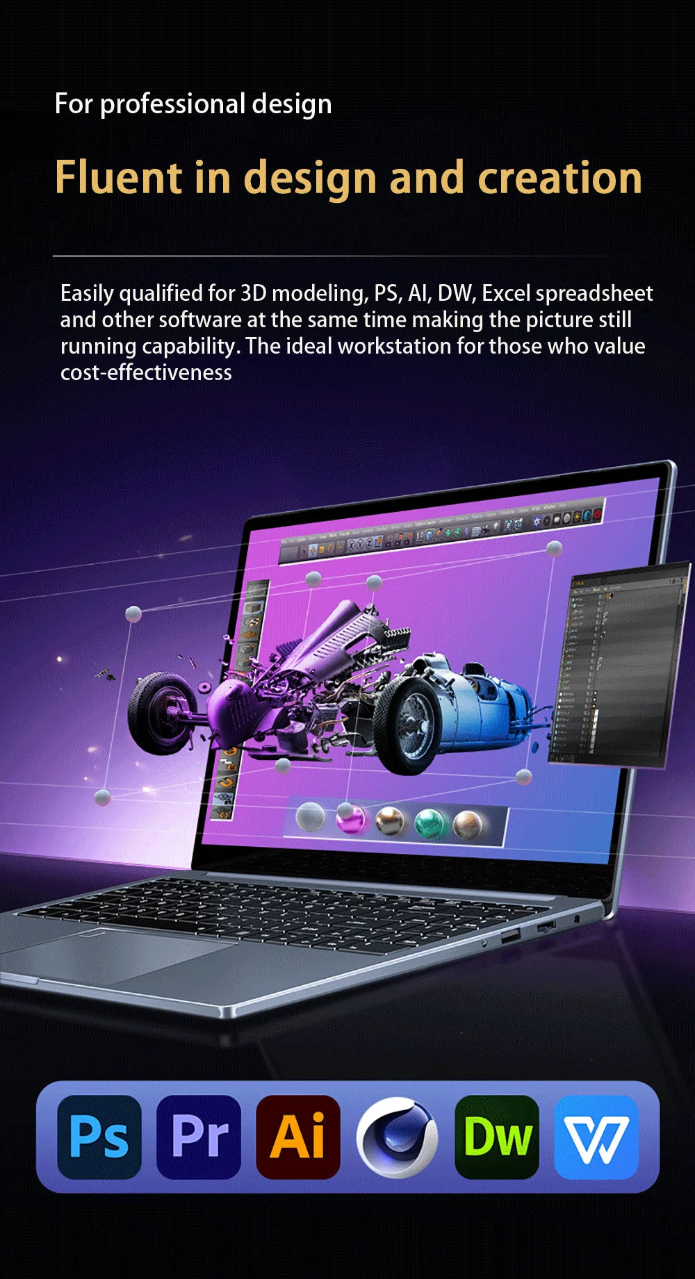 15.6 inch Laptop Intel Core i7-1255U i9-12900H Ultrabook Computer 2*DDR4 MAX 64GB RAM 2*M.2 2TB SSD Notebook Fingerprint unlock