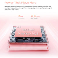 6.88-Inch Android Smartphone 5G Cubot X100, Dimensity 7025, 6nm, 2.5GHz, 16GB(8+8), 256GB, 64MP Camera, 5100mAh Battery, NFC